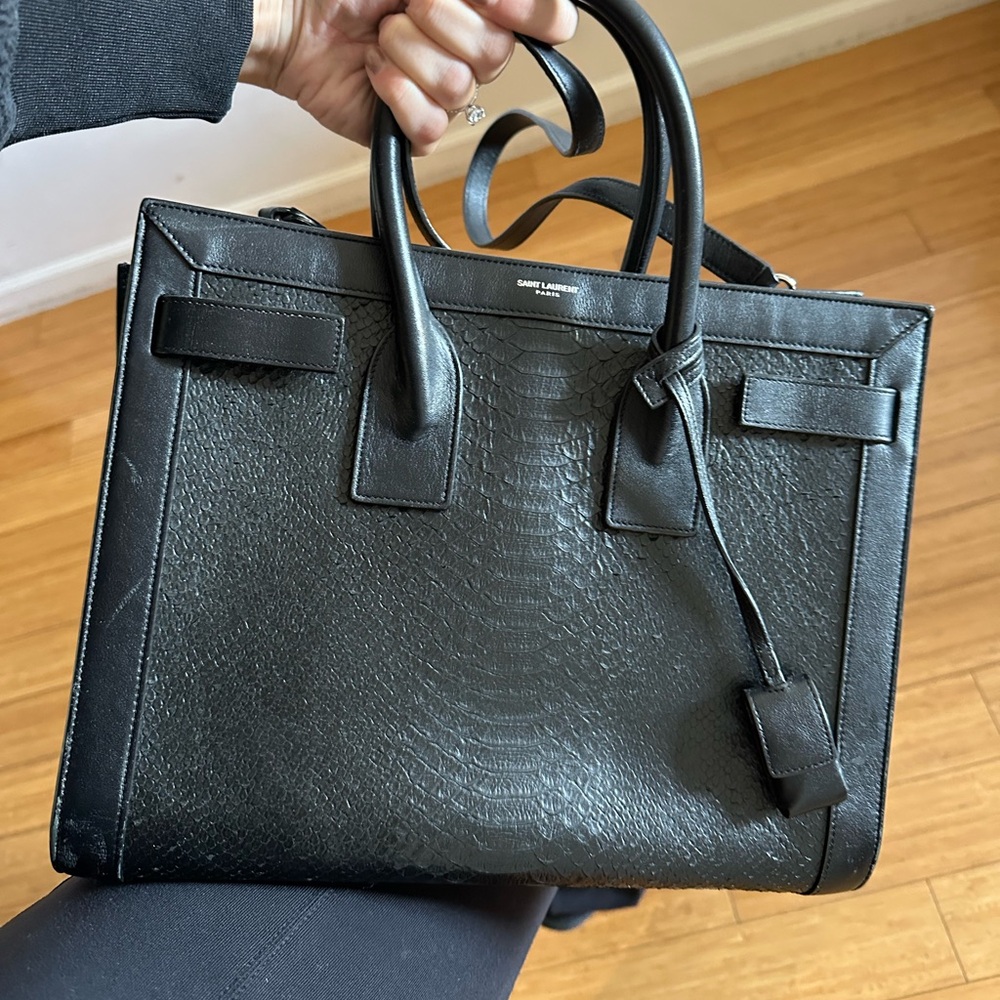 Ysl Python Print Sac De Jour - image 2